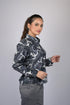 OWO THE LABEL Printed shirt for women western wear stylish shirt for women party wear and daily user Black Digital Print Long Sleeves Shirt (OTL-SHRT-1004)